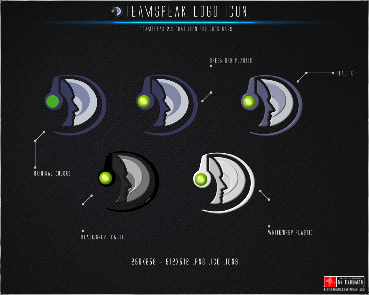 1280x1024 Teamspeak Icons Download