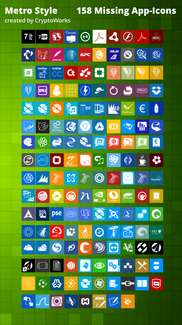 768x1366 Missing App Icons Metrostyle