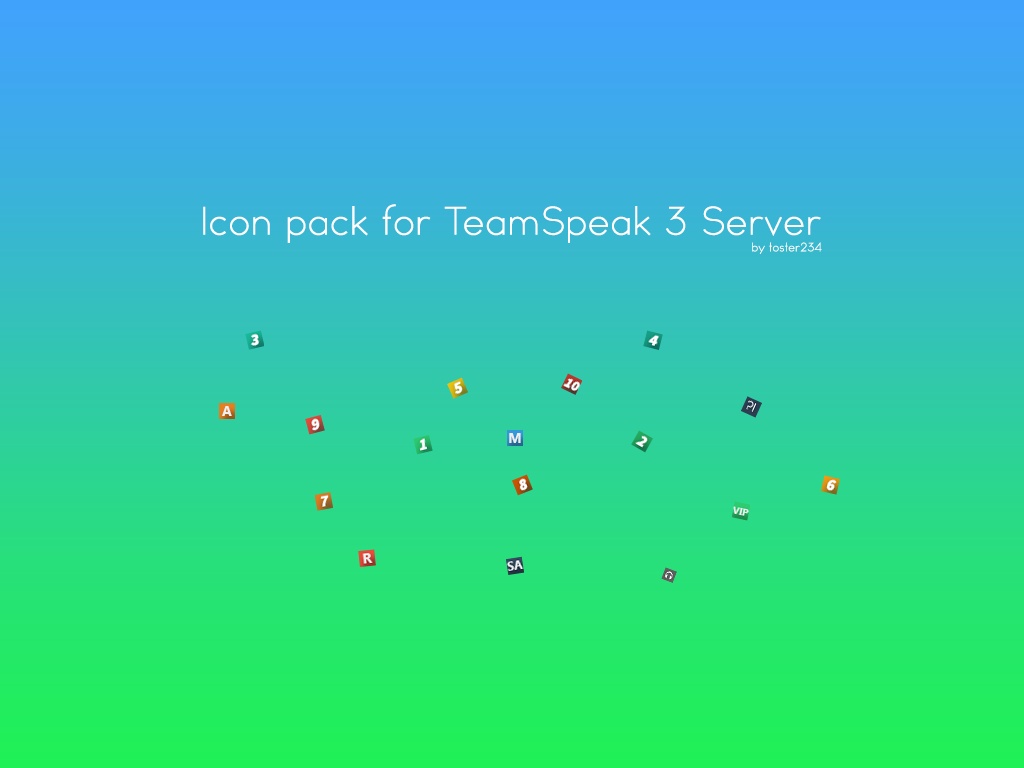 1024x768 Small Icon Pack For Teamspeak Server