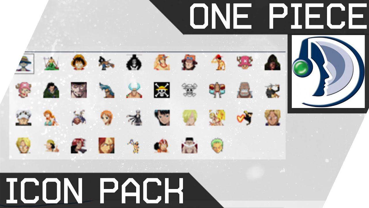 1280x720 One Piece Teamspeak Icon Pack Free Download