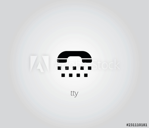 500x429 Tty Icon Vector