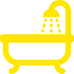 256x256 Free Yellow Hot Tub Icon