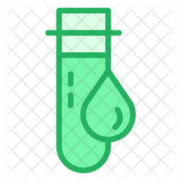 256x256 Test Tube Icon Of Colored Outline Style