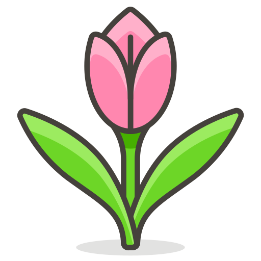 512x512 Tulip Icon Free Of Free Vector Emoji