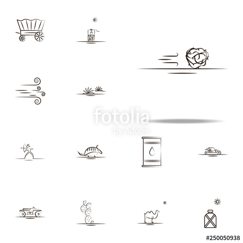 500x500 Tumbleweed Desert Icon Desert Icons Universal Set For Web