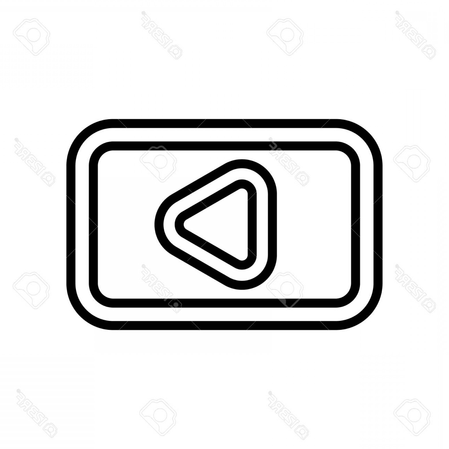 1560x1560 Photostock Vector Youtube Logo Square Icon Vector Isolated