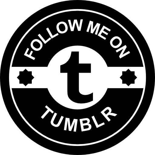 512x512 Follow Me On Tumblr Social Badge Icons Free Download