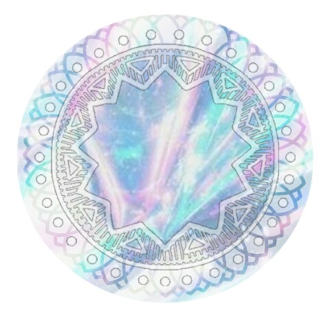 480x459 Icon Circle Hologram Edit Cool Tumblr Sticker