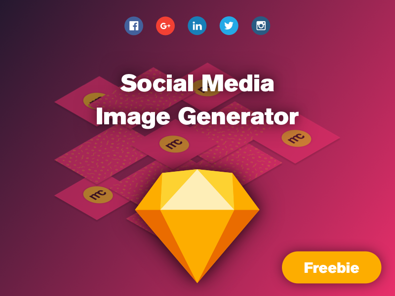 800x600 Free Sketch Social Images Generator