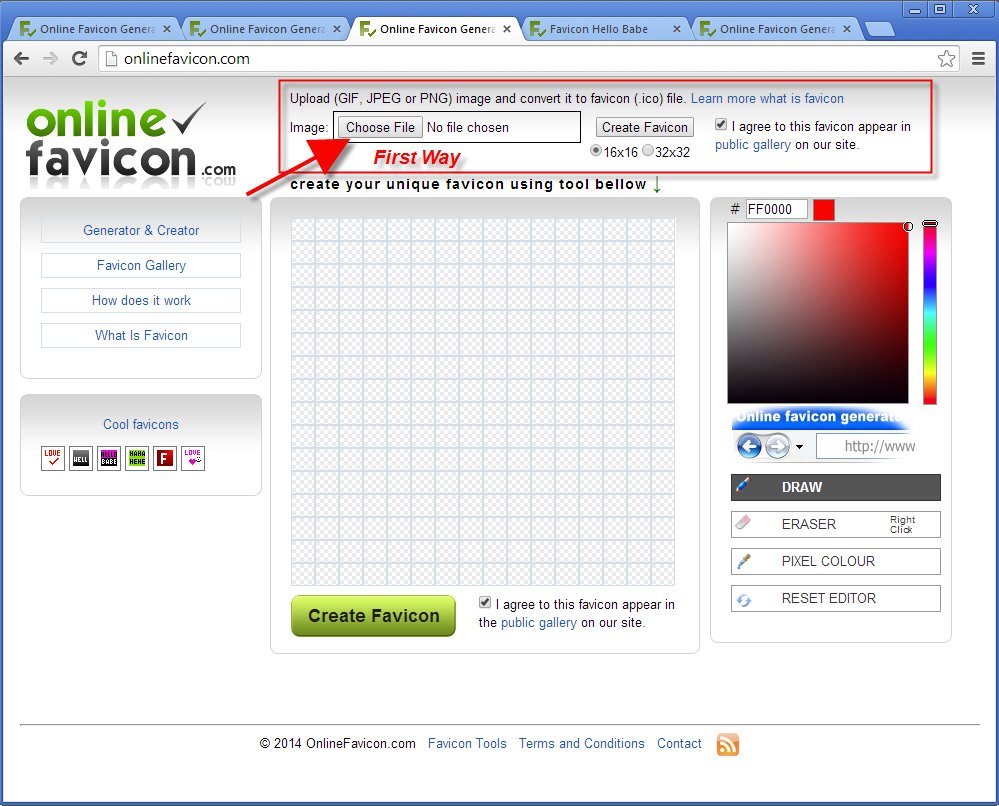 999x806 Online Favicon Generator