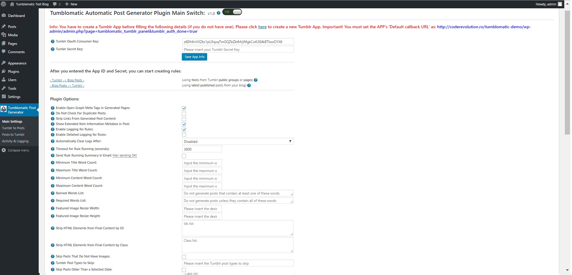 1922x926 Tumblomatic Automatic Post Generator And Tumblr Auto Poster Plugin