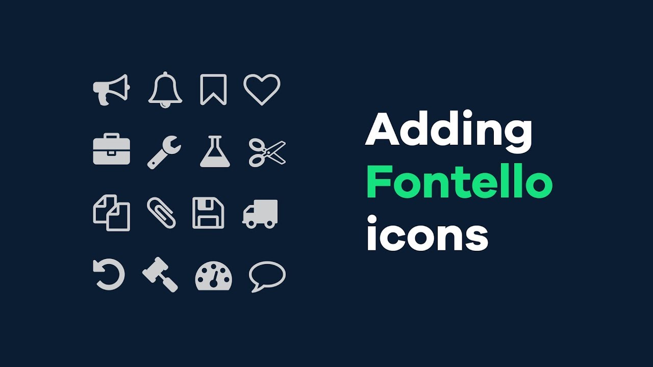 1280x720 Add New Fontello Icons To Your Wordpress Theme