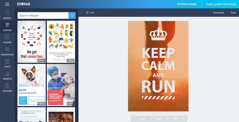 816x418 Create Tumblr Graphics Free Tumblr Post Maker Crello