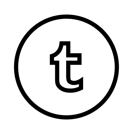 512x512 Tumblr Circle Logo