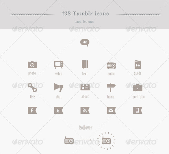 Tumblr Icon Template at Vectorified.com | Collection of Tumblr Icon ...