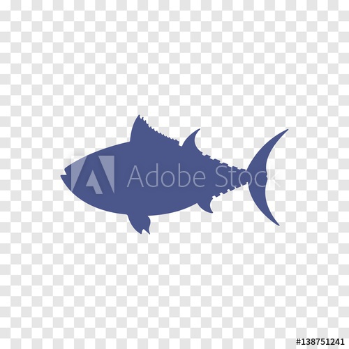 500x500 Tuna Icon Vector