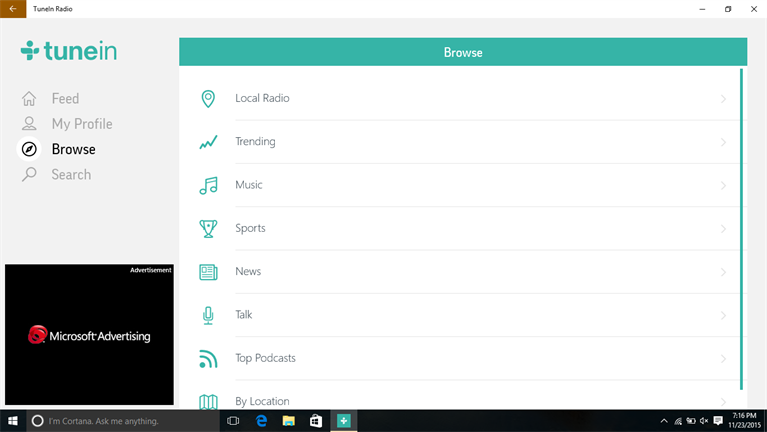 767x432 Listen To Radio Stations Easily With Tune In On Windows