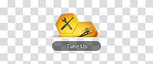 300x126 Icon Tune Up, Yellow Tuneup Utility Icon Transparent Background