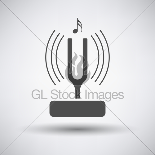 500x500 Tuning Fork Icon Gl Stock Images