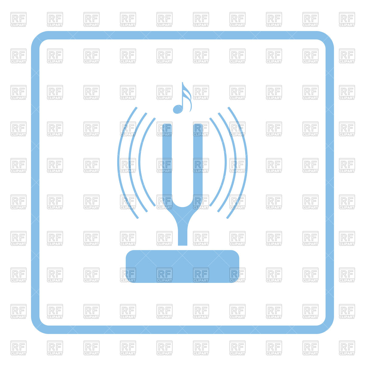1200x1200 Tuning Fork Icon Vector Image Of Signs, Symbols, Maps Angelp