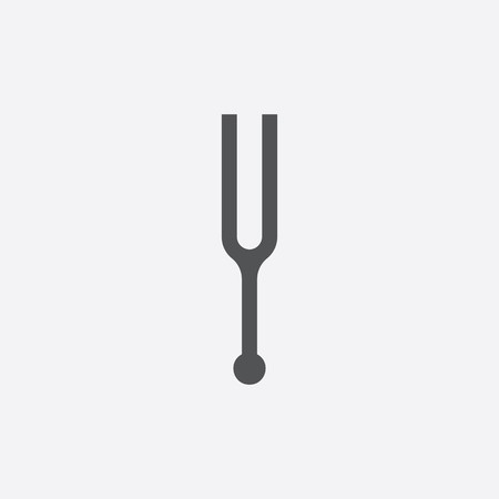 450x450 Tuning Fork Icon Of Vector Illustration For Web And Mobile Design