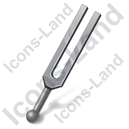 256x256 Tuning Fork Icon, Pngico Icons