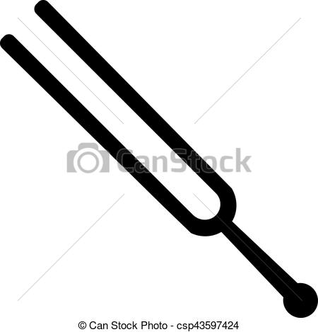 450x469 Tuning Fork Icon