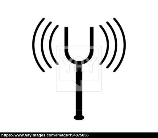 512x448 Fork Tuning Icon Vector