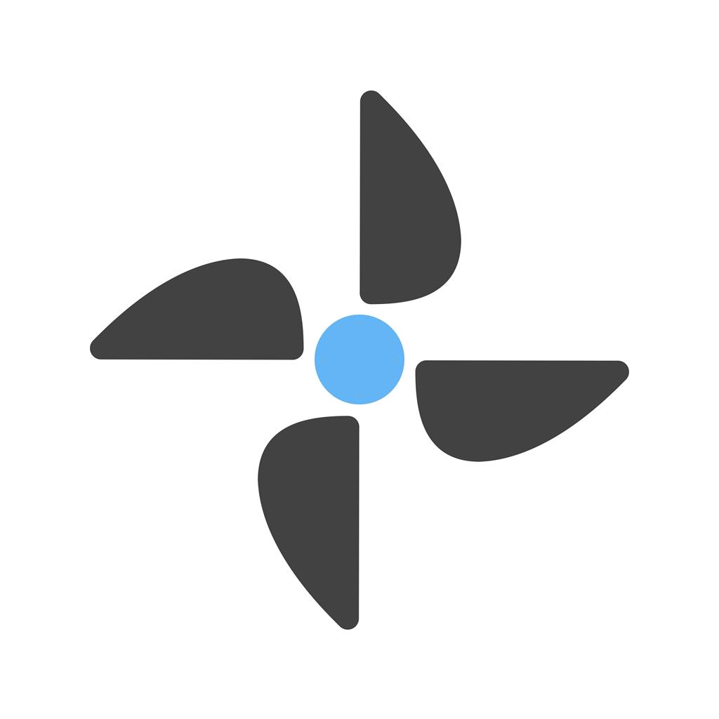 1024x1024 Turbine Blue Black Icon