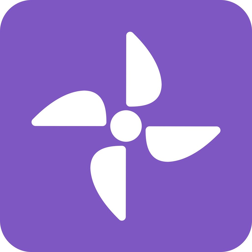 1024x1024 Turbine Flat Round Corner Icon