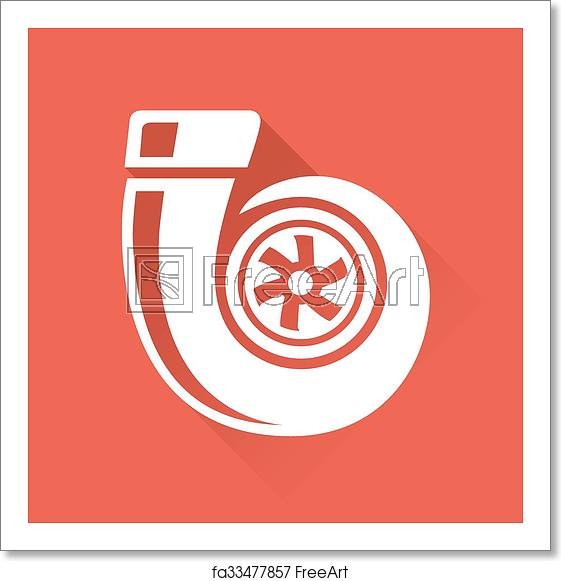 561x581 Free Art Print Of Vehicle Part Performance Turbo Icon Vehicle