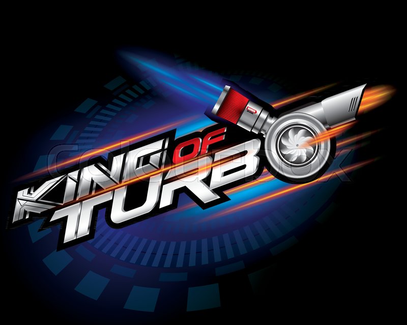 800x640 King Of Turbo Icon Concept Vector Stock Vector Colourbox