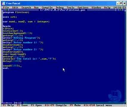 426x360 Turbo Pascal