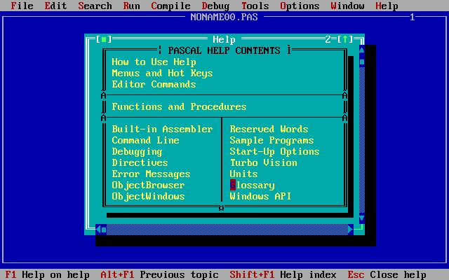 640x400 Download Turbo Pascal And Run It On Windows Seven With Dosbox