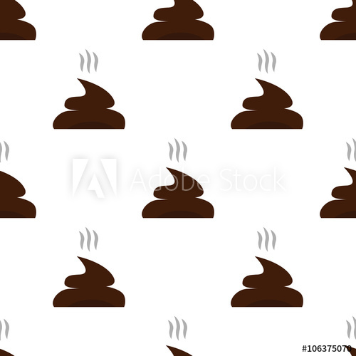 500x500 Color Illustration Of Dog Turd Icon