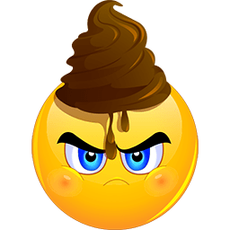 256x256 Turd Head Emoticons For Facebook, Email Sms Id Funny