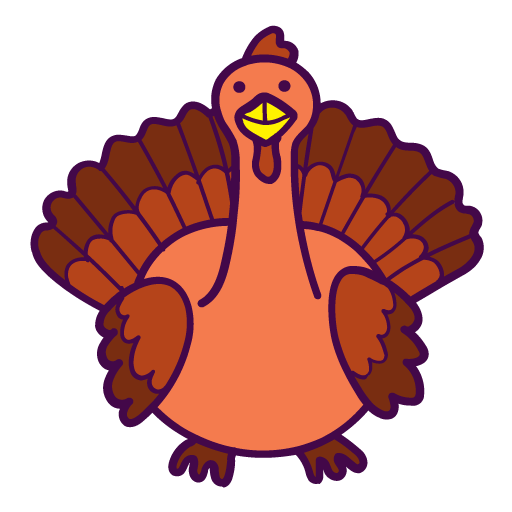 512x512 Turkey Icon Free Of Autumn Hand Drawn
