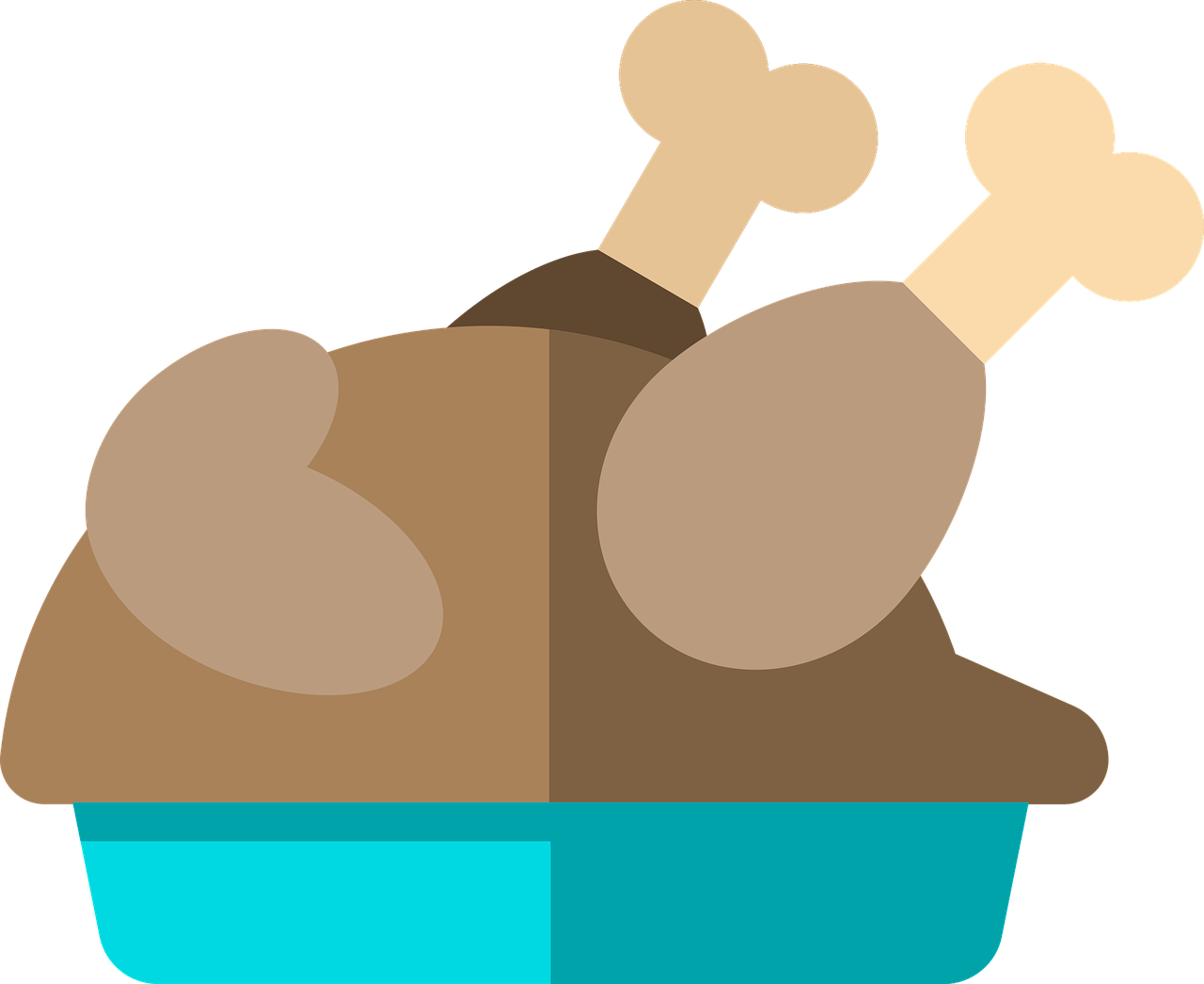 1280x1046 Food Fried Turkey Icon Png
