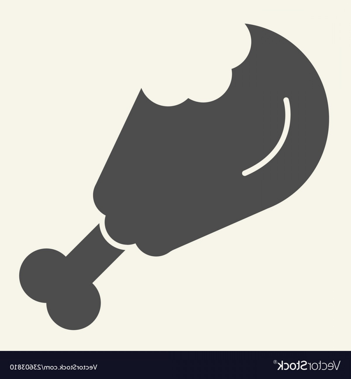 1200x1296 Bitten Turkey Leg Solid Icon Bird Vector Savoyuptown