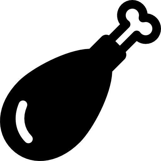 512x512 Turkey Leg Icons Free Download