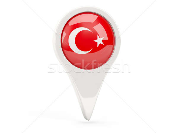 600x450 Round Flag Icon Of Turkey Stock Photo Mikhail Mishchenko