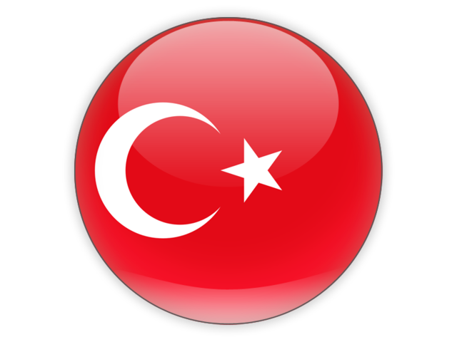 640x480 Round Icon Illustration Of Flag Of Turkey