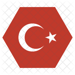 256x256 Turkey Flag Icon Of Flat Style