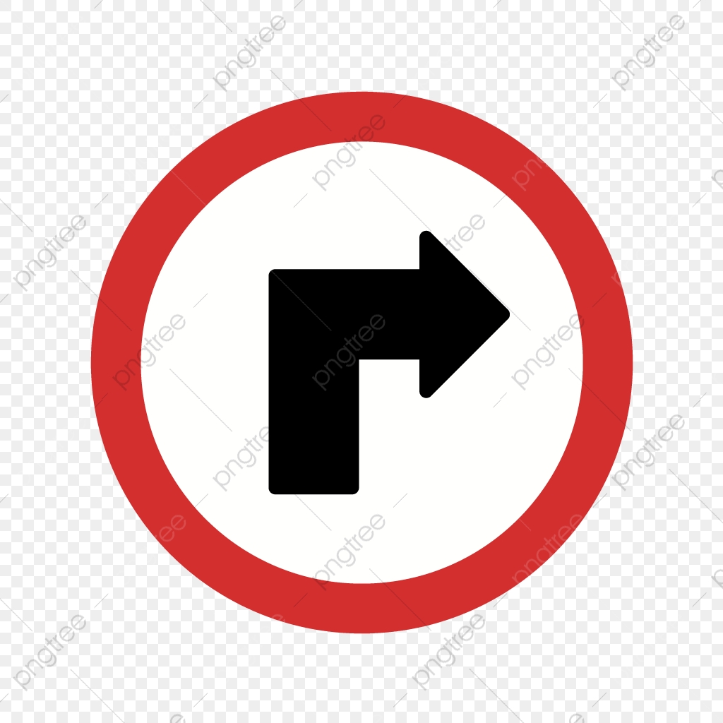 1024x1024 Vector Turn To The Right Icon, Arrow Icon, Right Icon, Right Turn