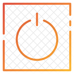 256x256 Turn Off Icon Of Gradient Style