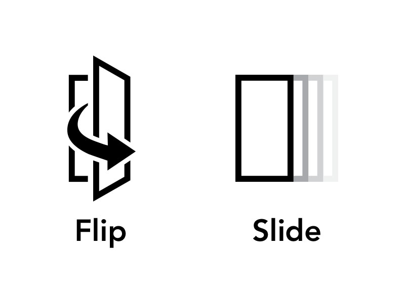 800x600 Flip Slide Icons