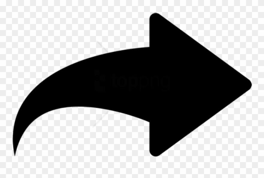 880x593 Free Png Arrow Icon In Flat Style