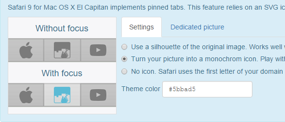 587x253 Safari's Pinned Tabs Support