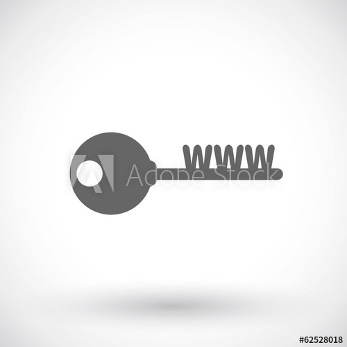 500x500 Web Key Icon, Turnkey Website