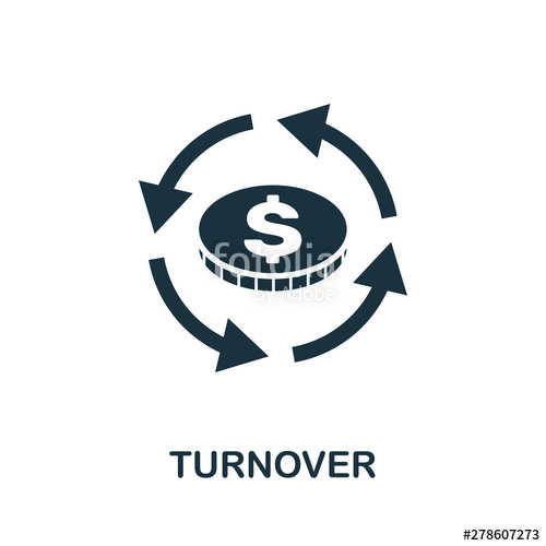 500x500 Turnover Icon Symbol Creative Sign From Business Management Icons